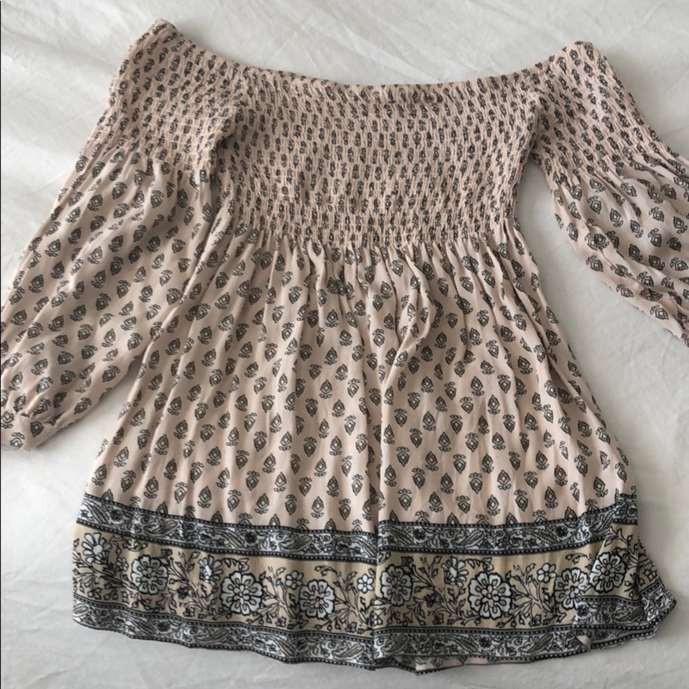 Off the shoulder top